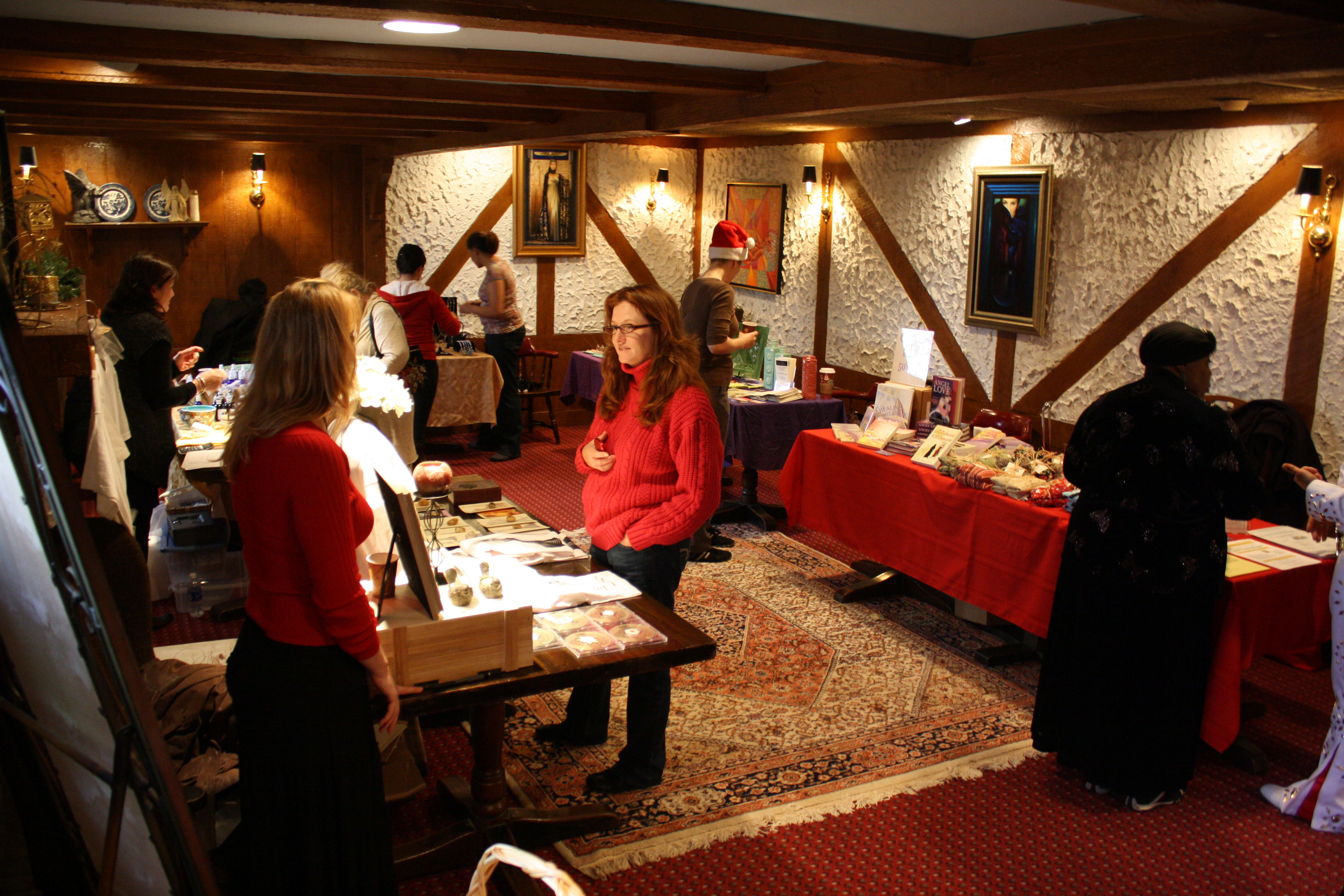 Large Room at Christmas